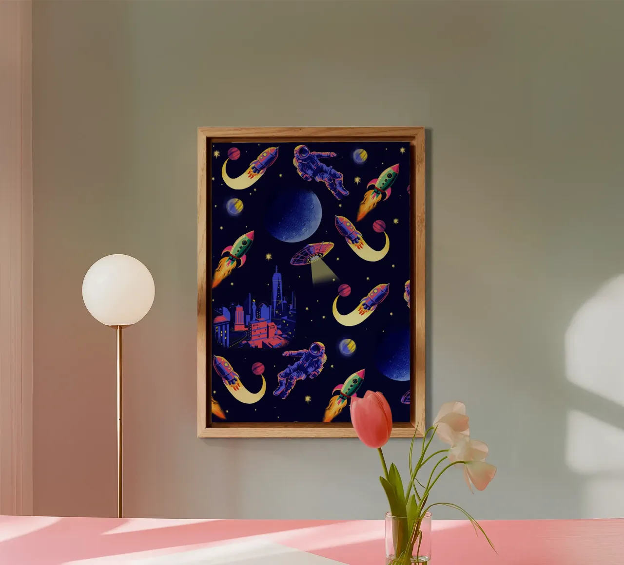 Space Pattern forex plate by Rocket68