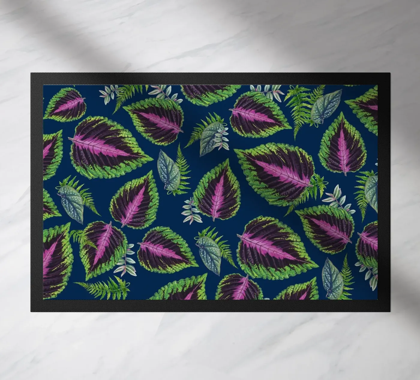 Motif de plantes d'intérieur paillasson de Rocket68