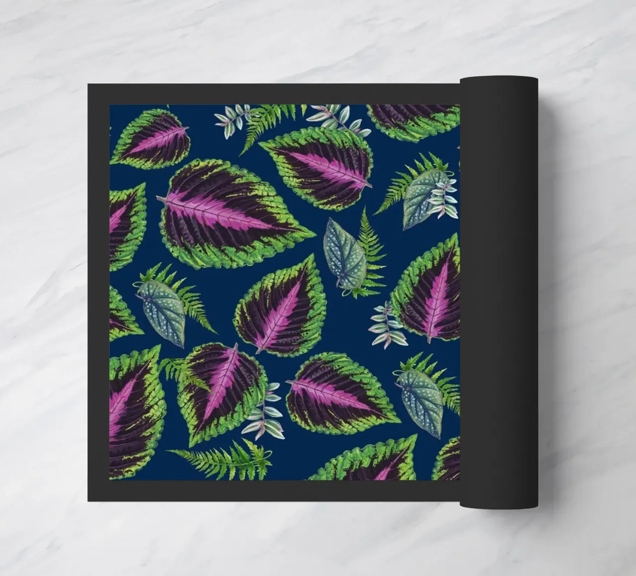 Houseplant Pattern doormat by Rocket68