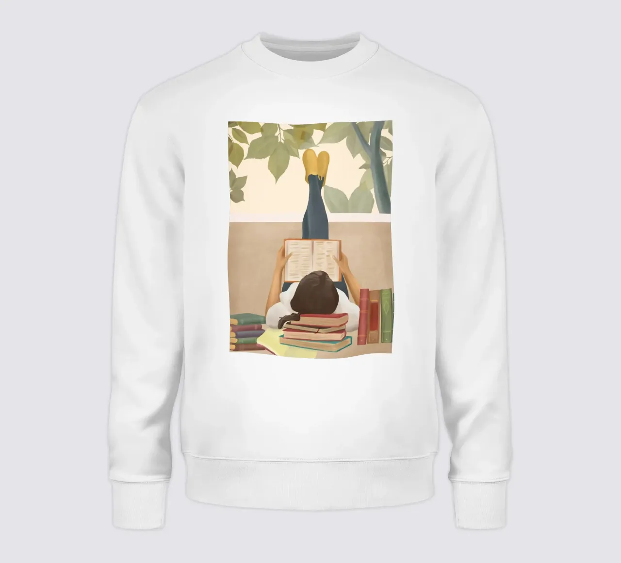Bookworm sweatshirt van Flow Line
