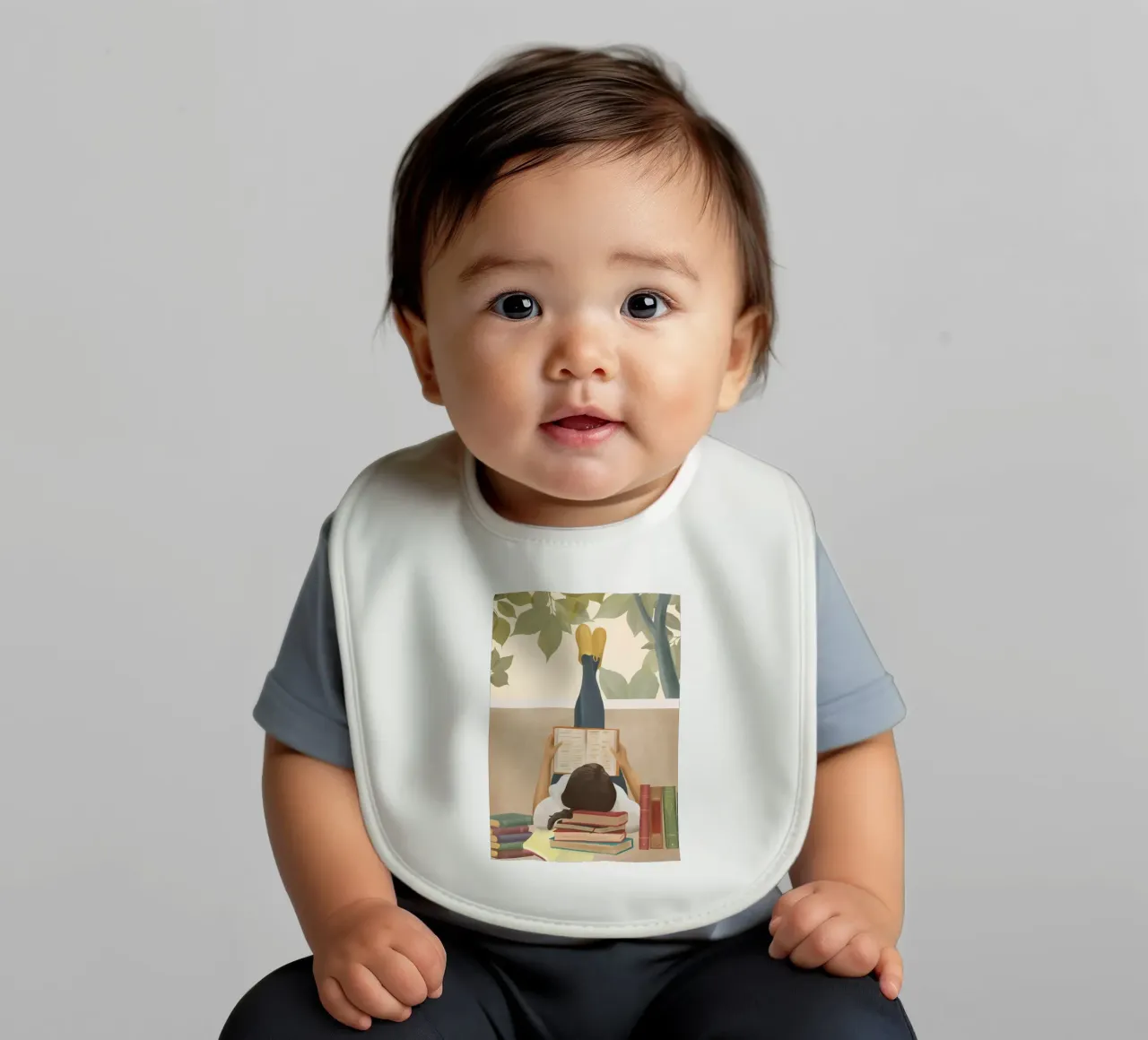 Bookworm bavaglino da Flow Line