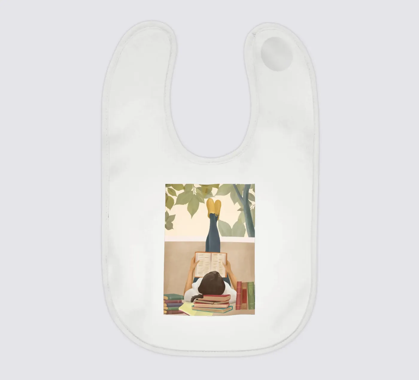Bookworm bavaglino da Flow Line