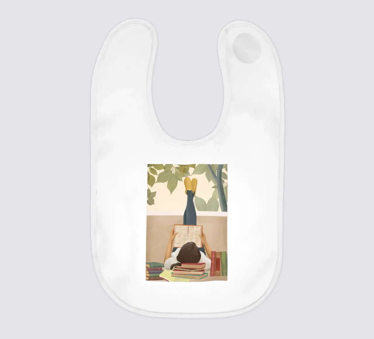 Bookworm bavaglino da Flow Line