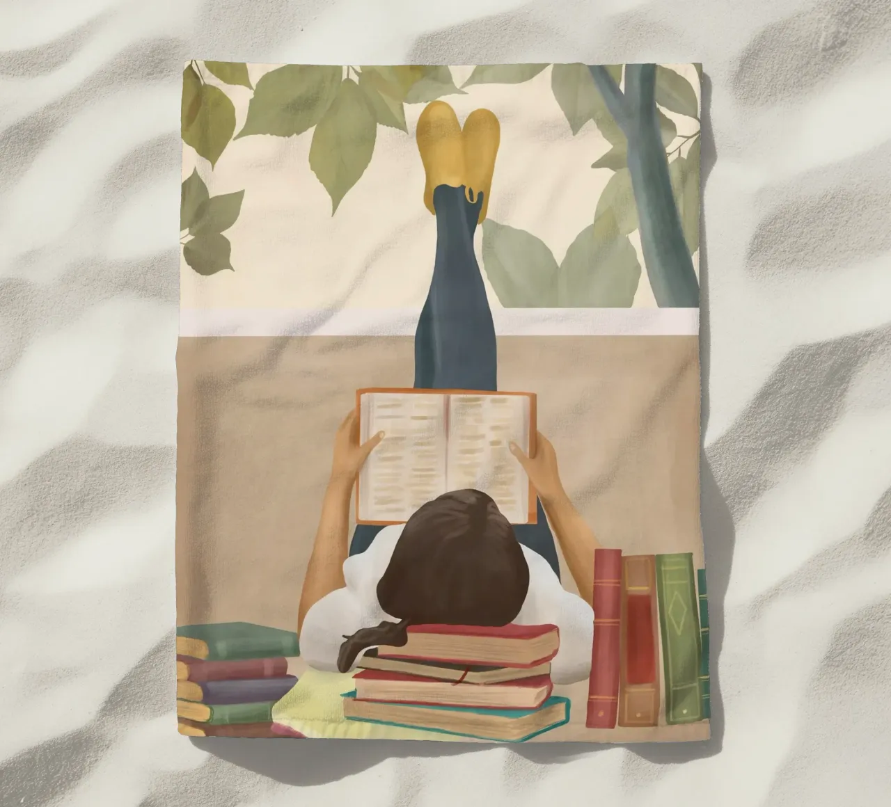 Bookworm telo mare da Flow Line