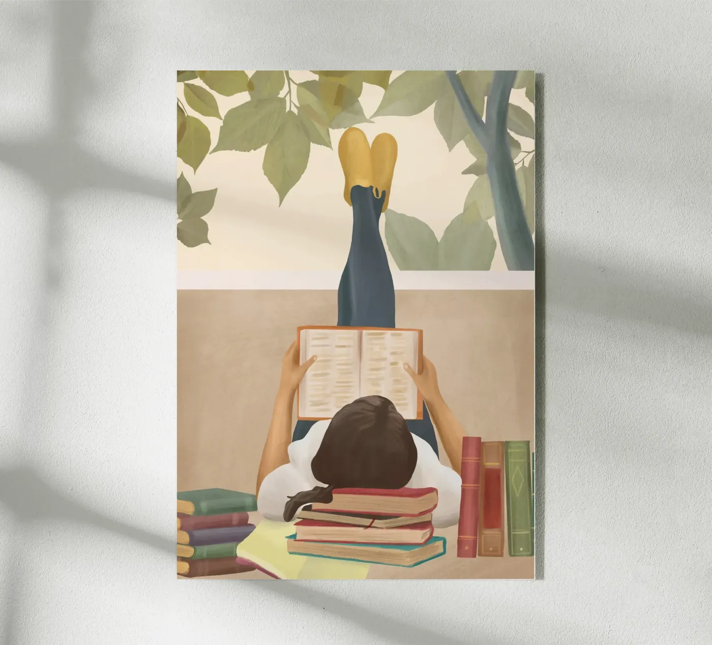Bookworm acryl van Flow Line