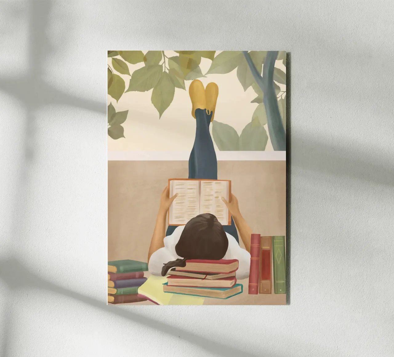 Bookworm alluminio dibond da Flow Line