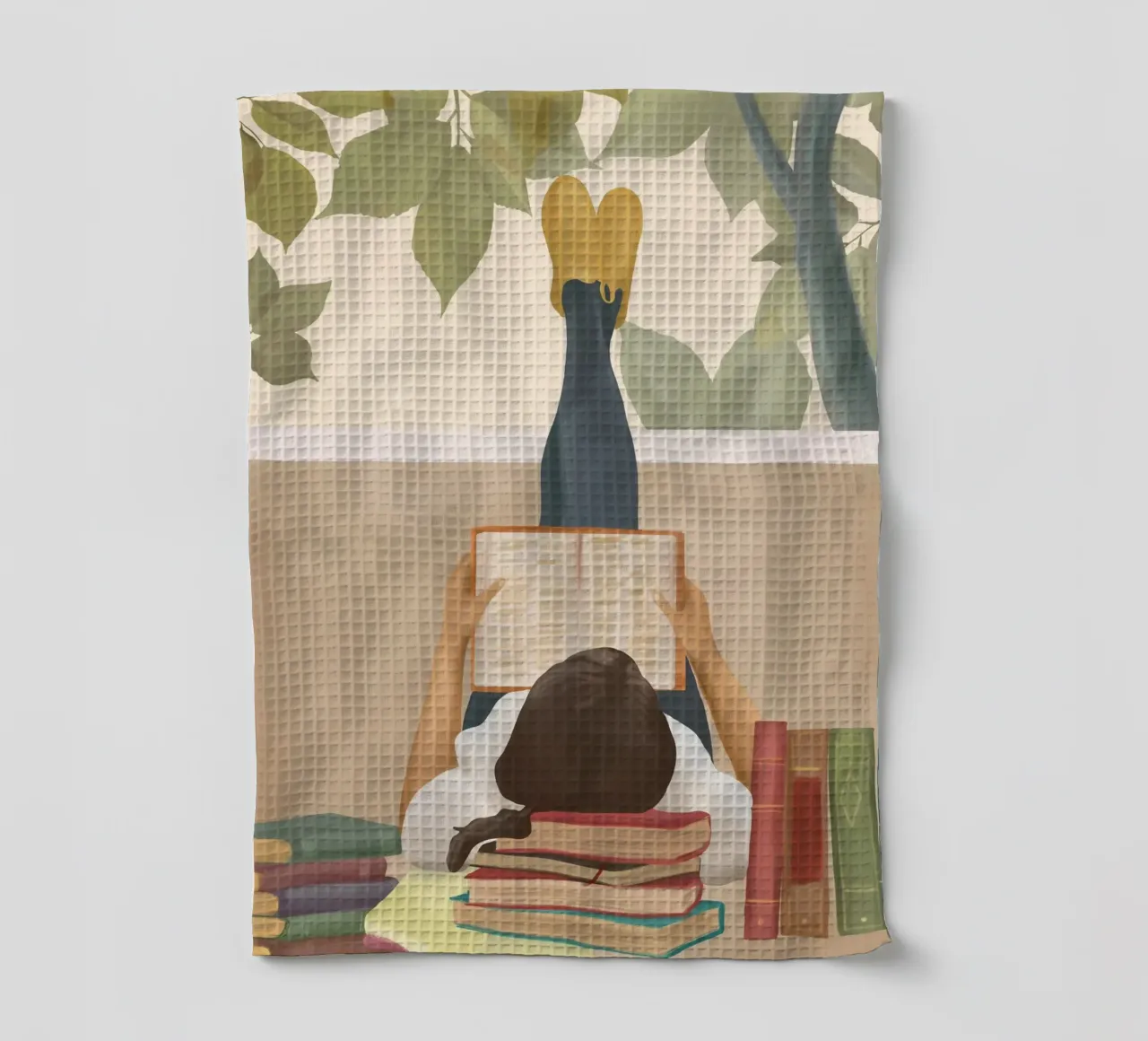 Bookworm torchon de Flow Line