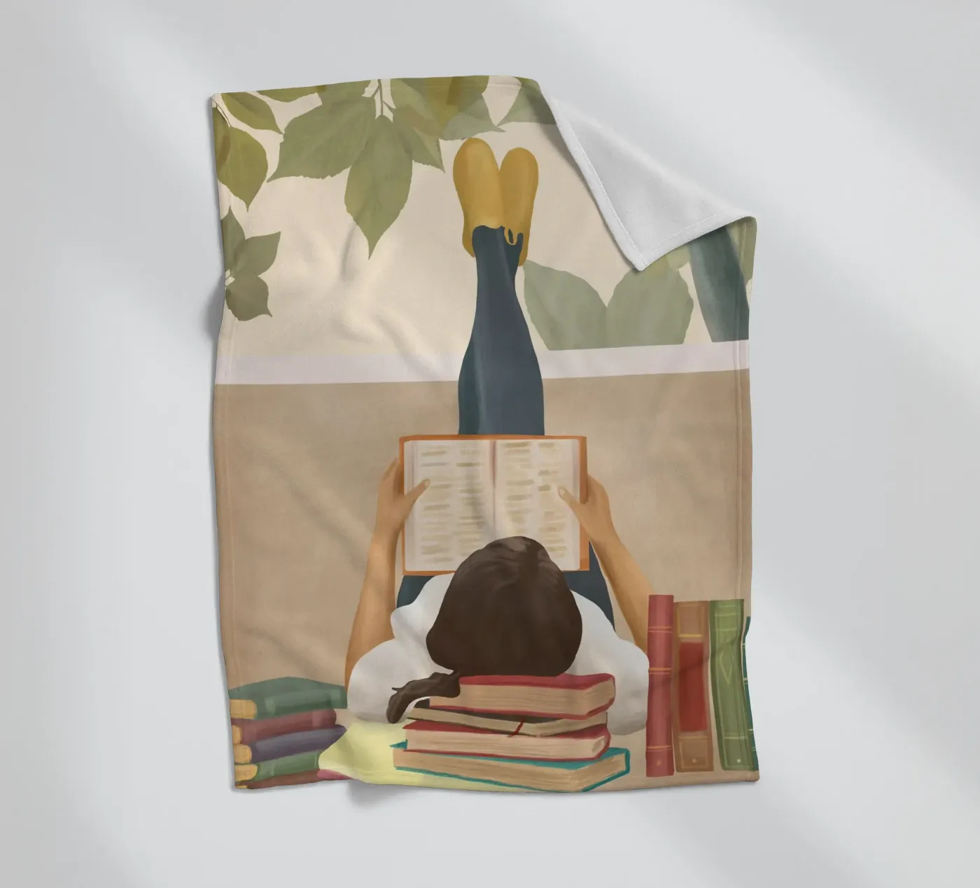 Bookworm fleecedeken van Flow Line