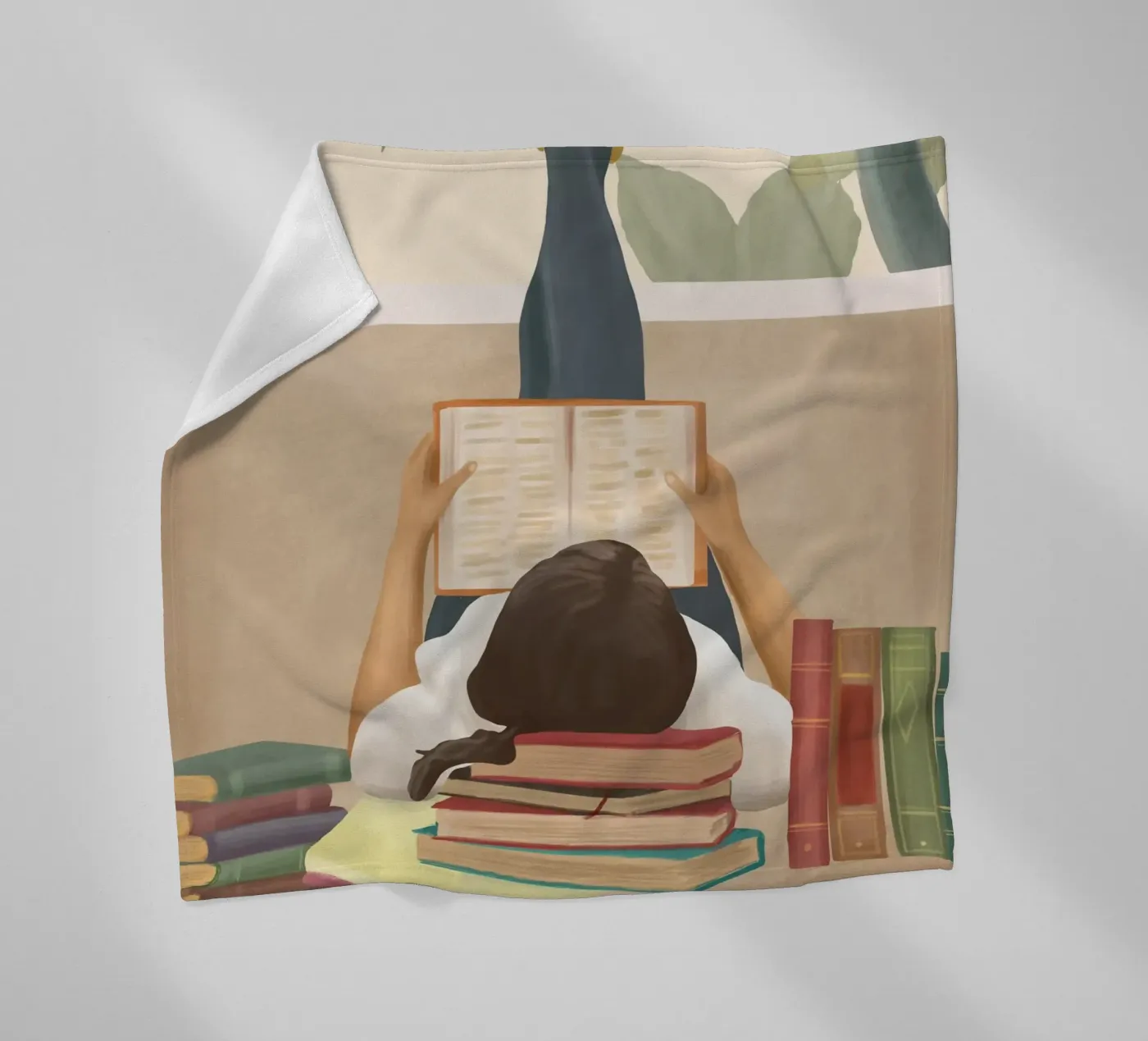 Bookworm fleecedeken van Flow Line