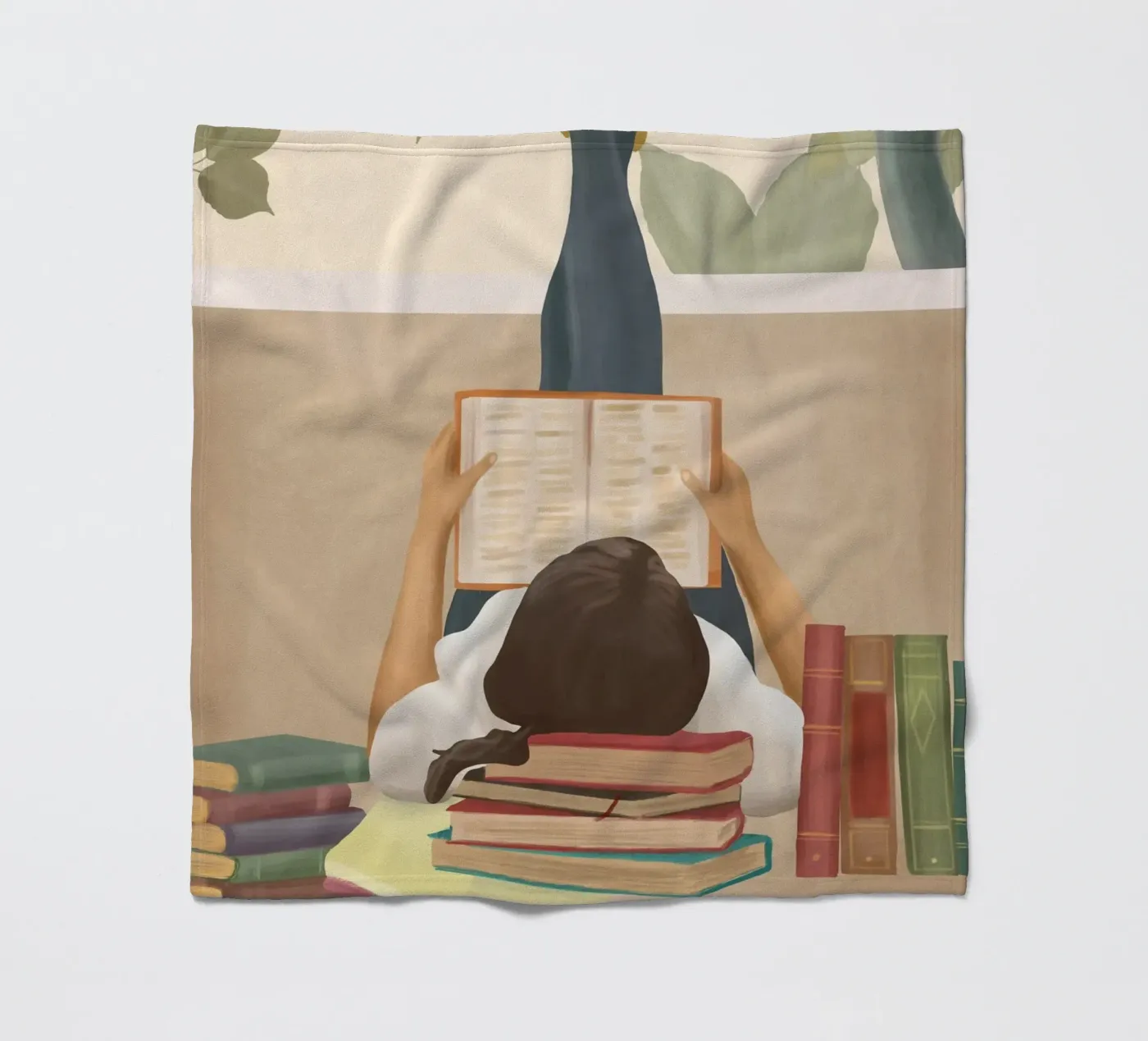 Bookworm fleecedeken van Flow Line