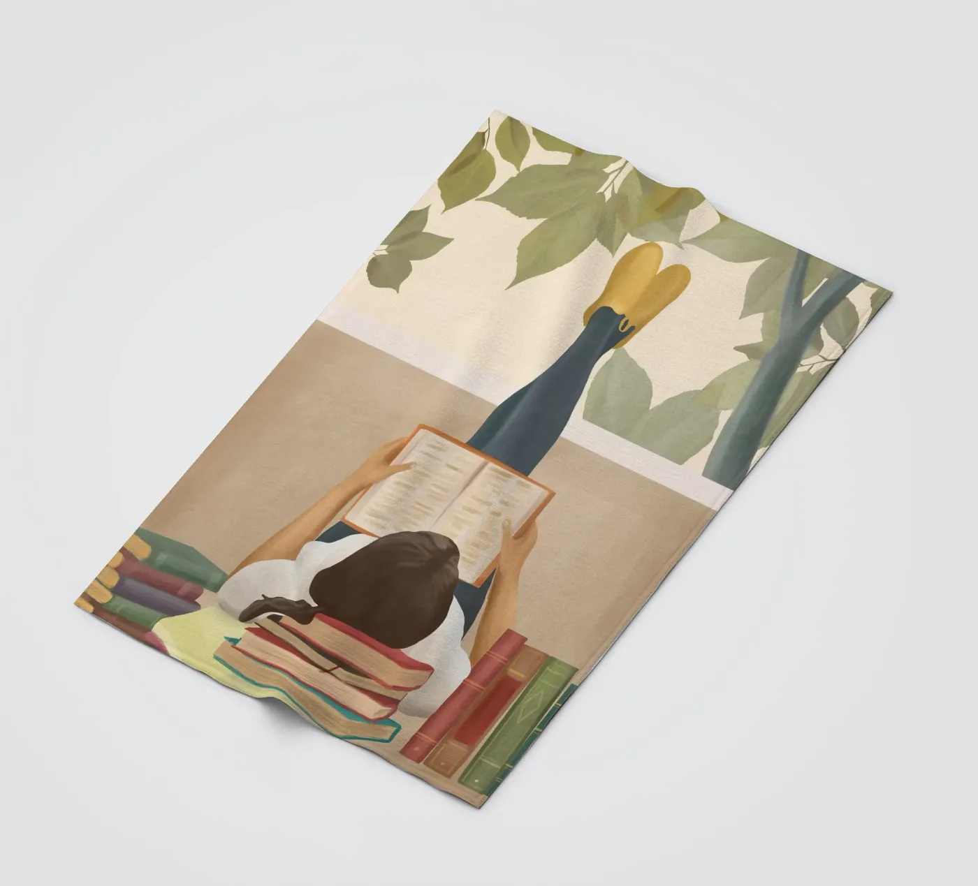 Bookworm fleecedeken van Flow Line