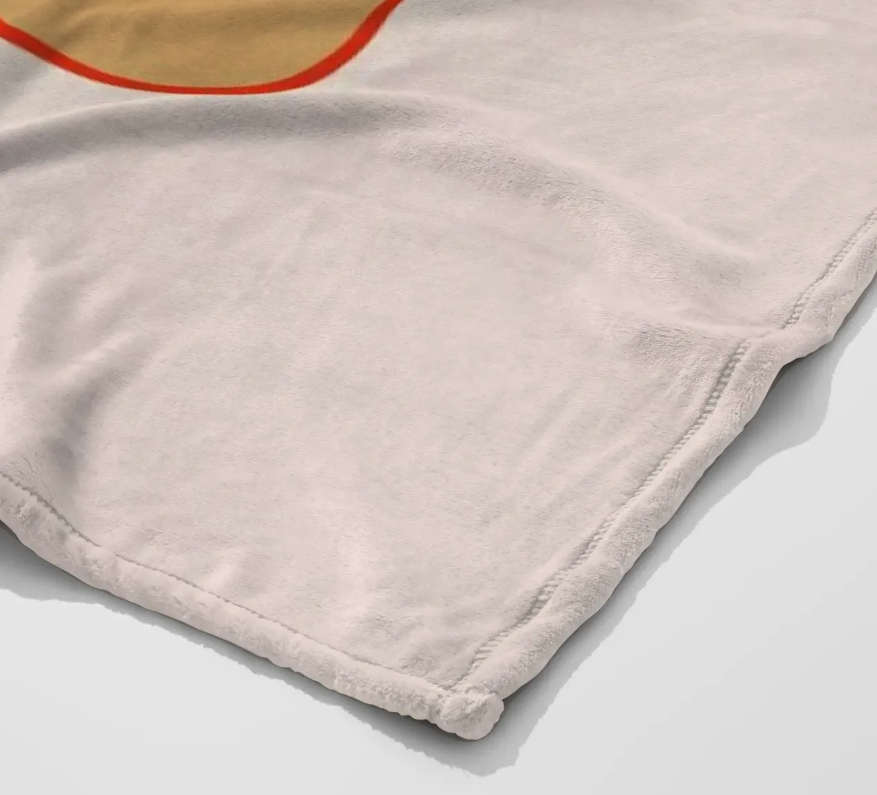 Red U Fleecedecke von daylight design studio