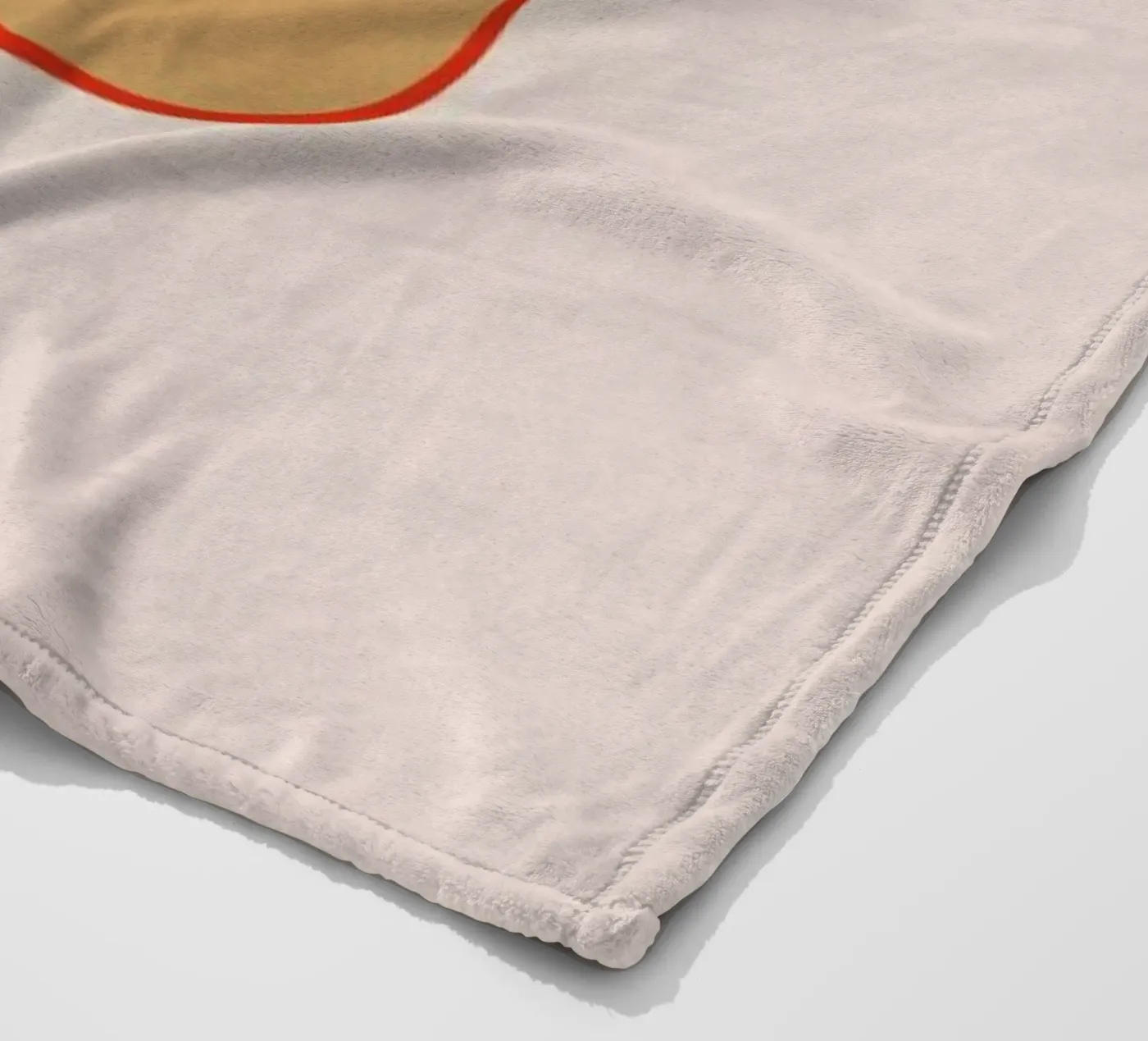 Red U Fleecedecke von daylight design studio