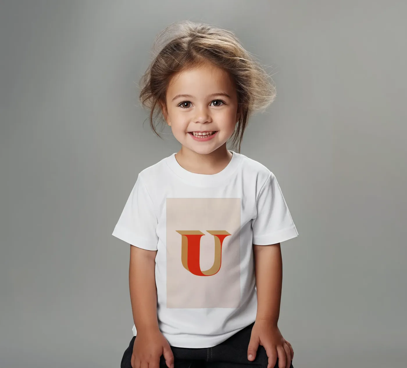 Red U Kinder T-Shirt von daylight design studio