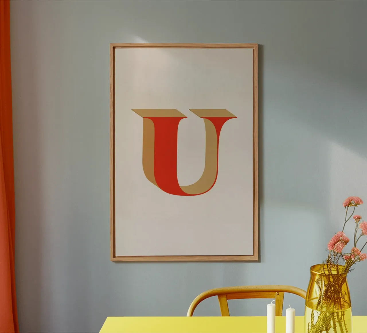 Red U forex plate by daylight design studio