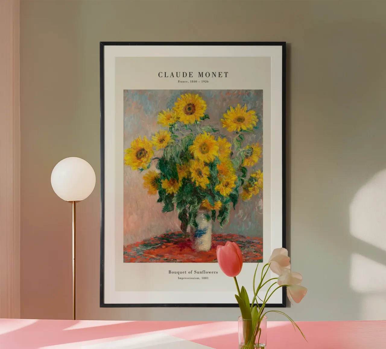 Claude Monet - Girasoli carta hahnemühle da Old Masters