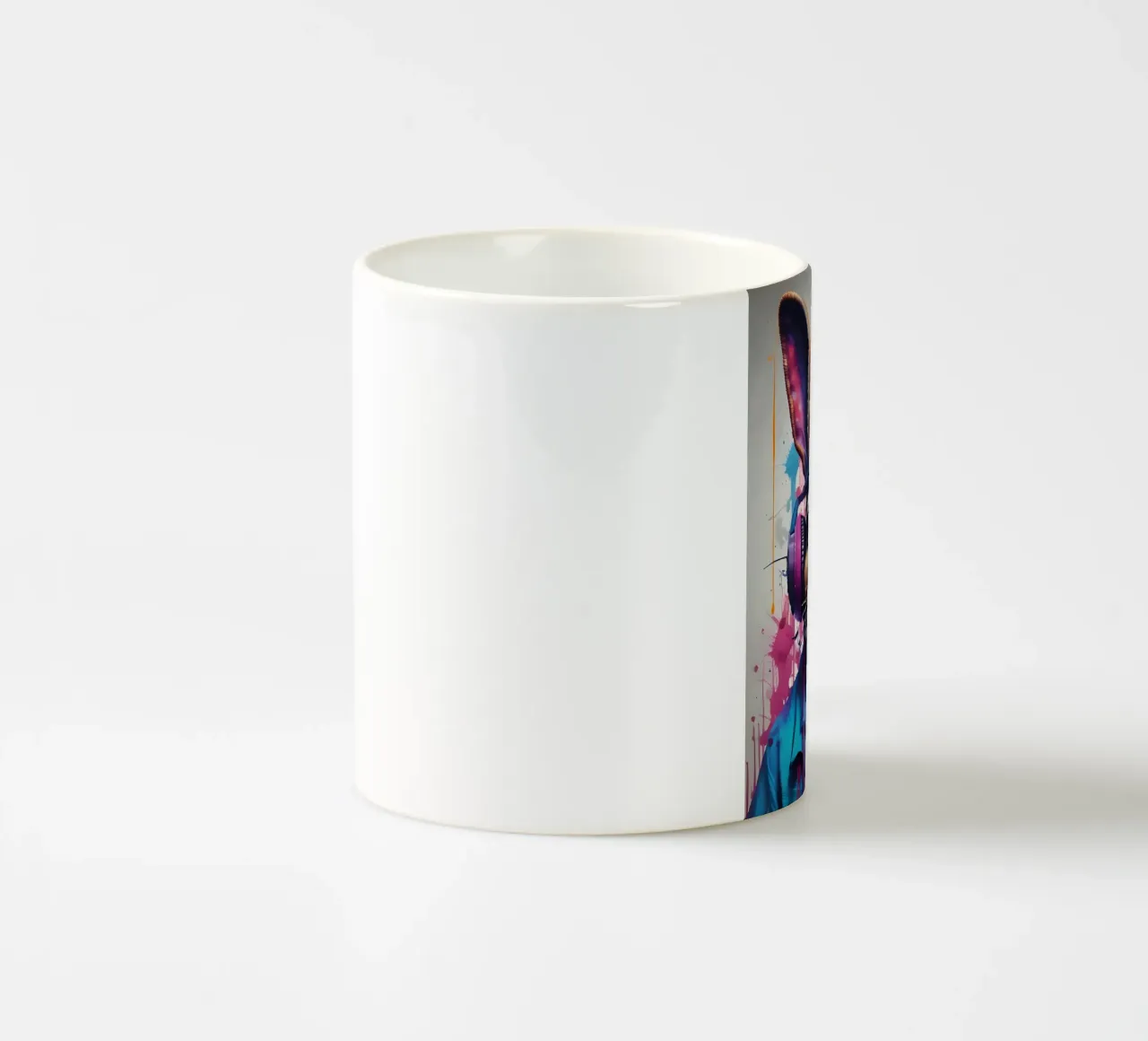 Coniglio melomane tazza in ceramica da MakArena