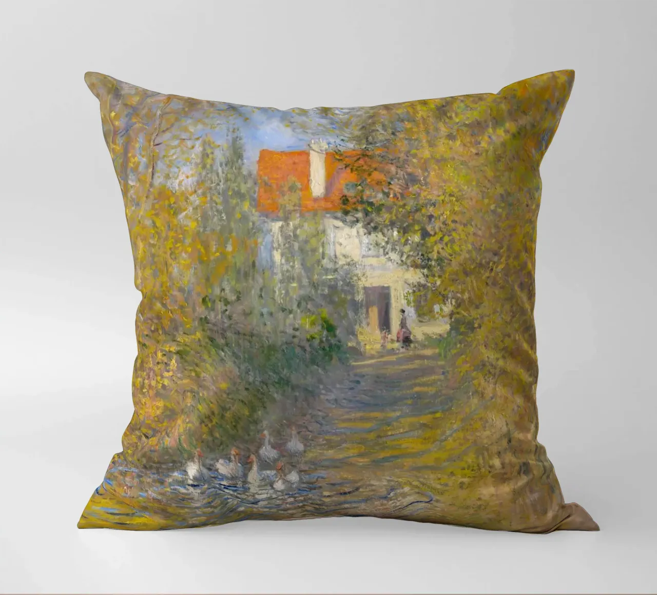 Claude Monet - Le oche cuscino da Old Masters