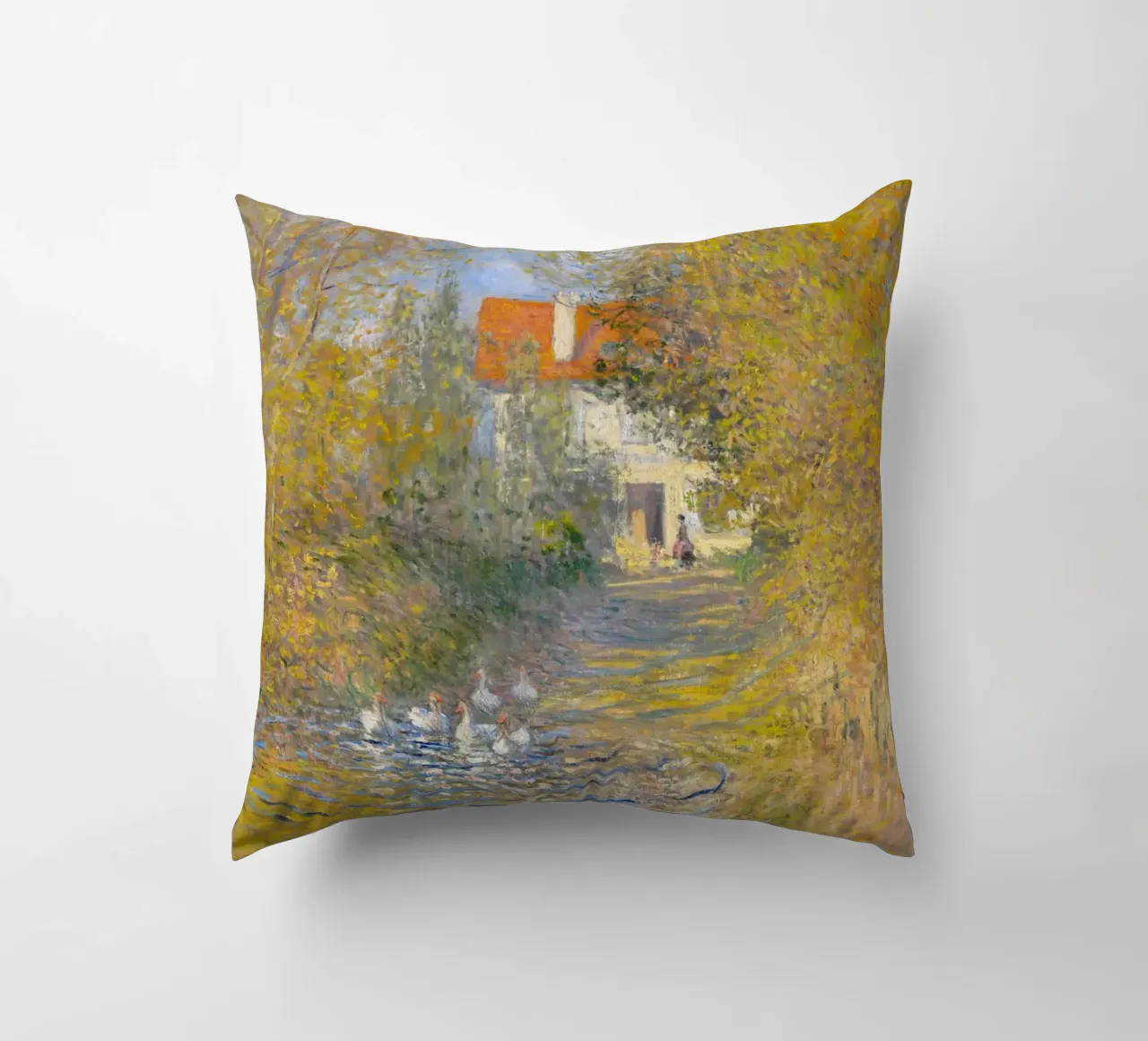Claude Monet - Le oche cuscino da Old Masters