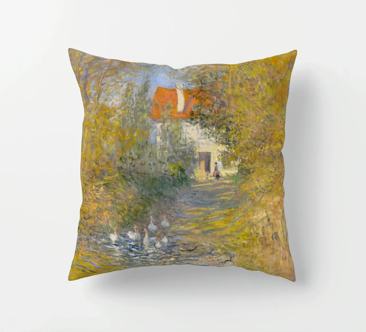 Claude Monet - Le oche cuscino da Old Masters