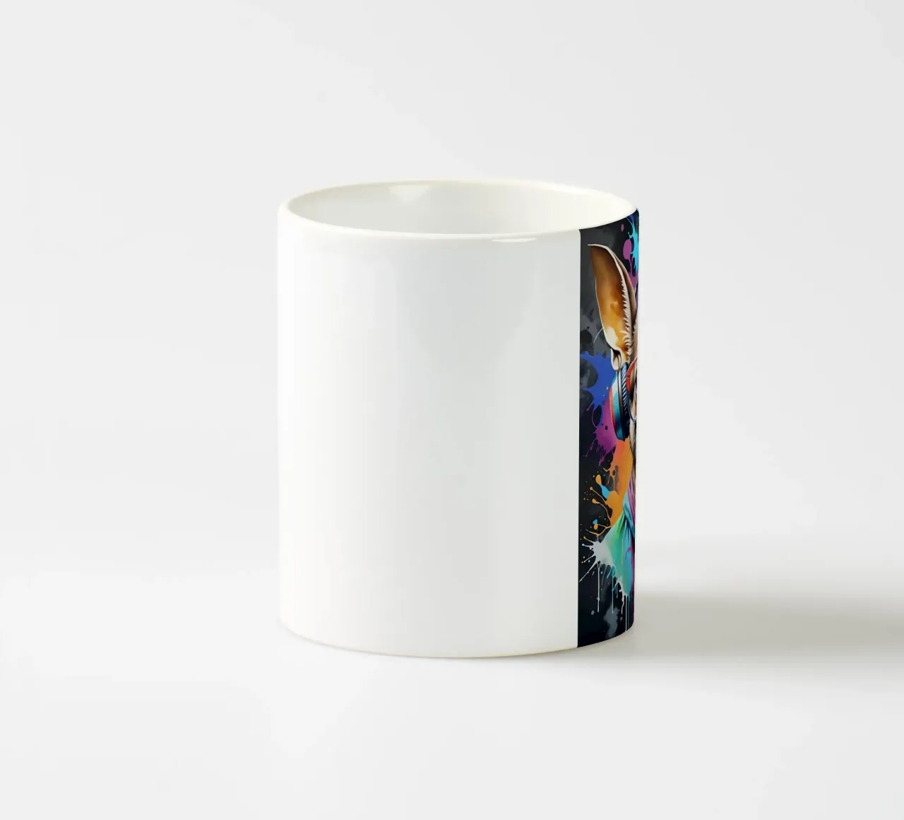 Pipistrello melomane tazza in ceramica da MakArena