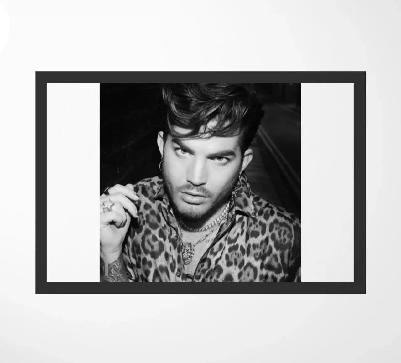 Lo sguardo di Adam Lambert zerbino da HUMMERSONIC