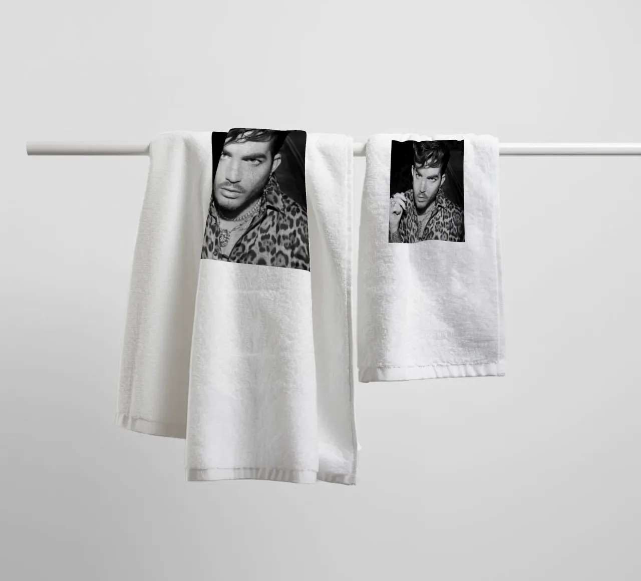Adam Lambert's gaze towel by HUMMERSONIC