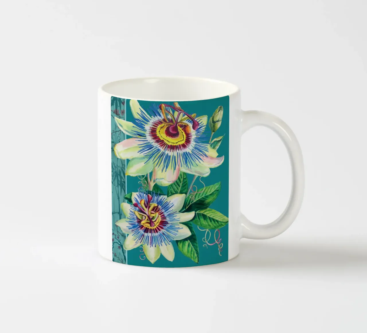 Passiflora tazza in ceramica da Rocket68
