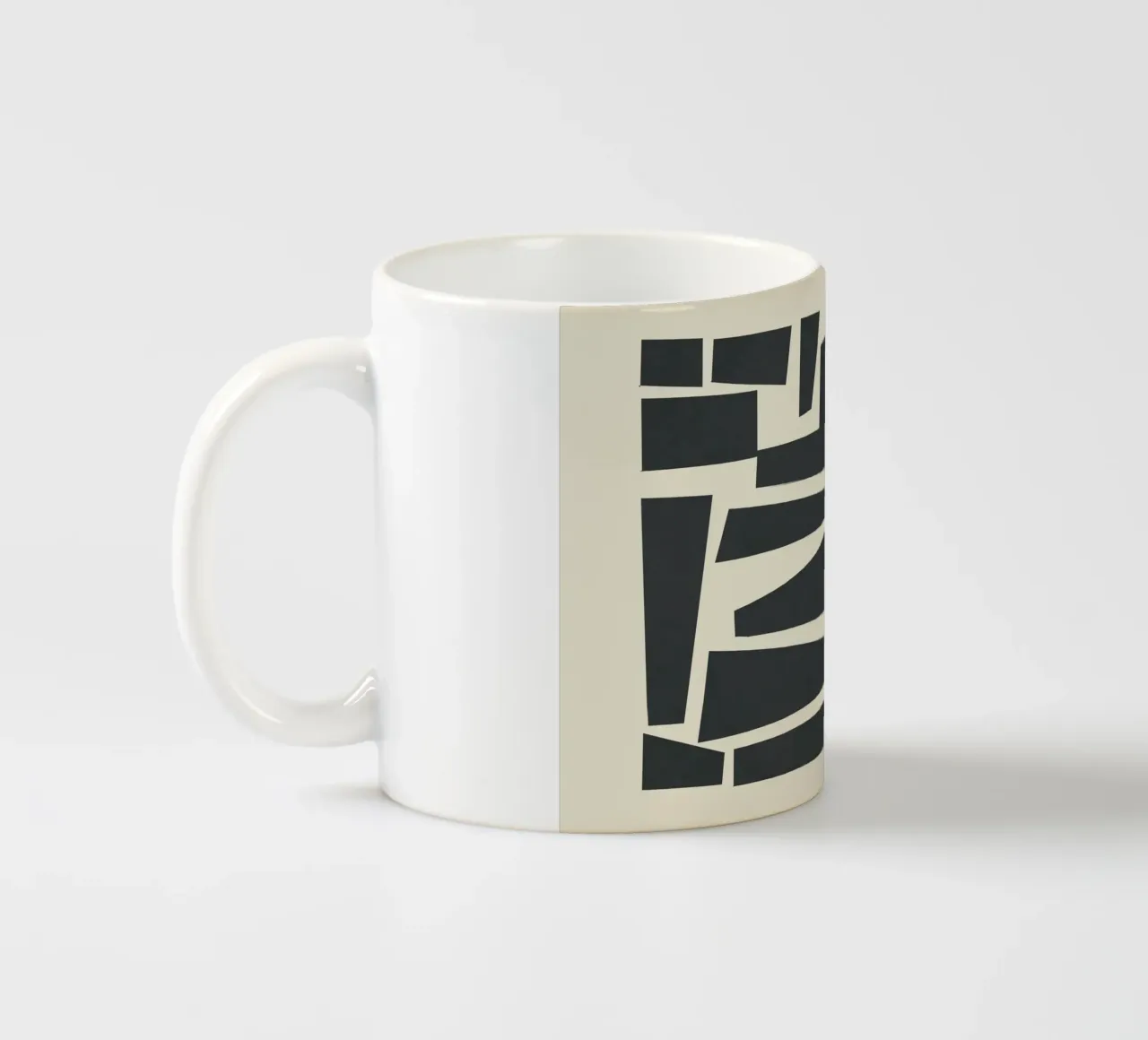 Geometrical Play 1 tazza in ceramica da Flow Line