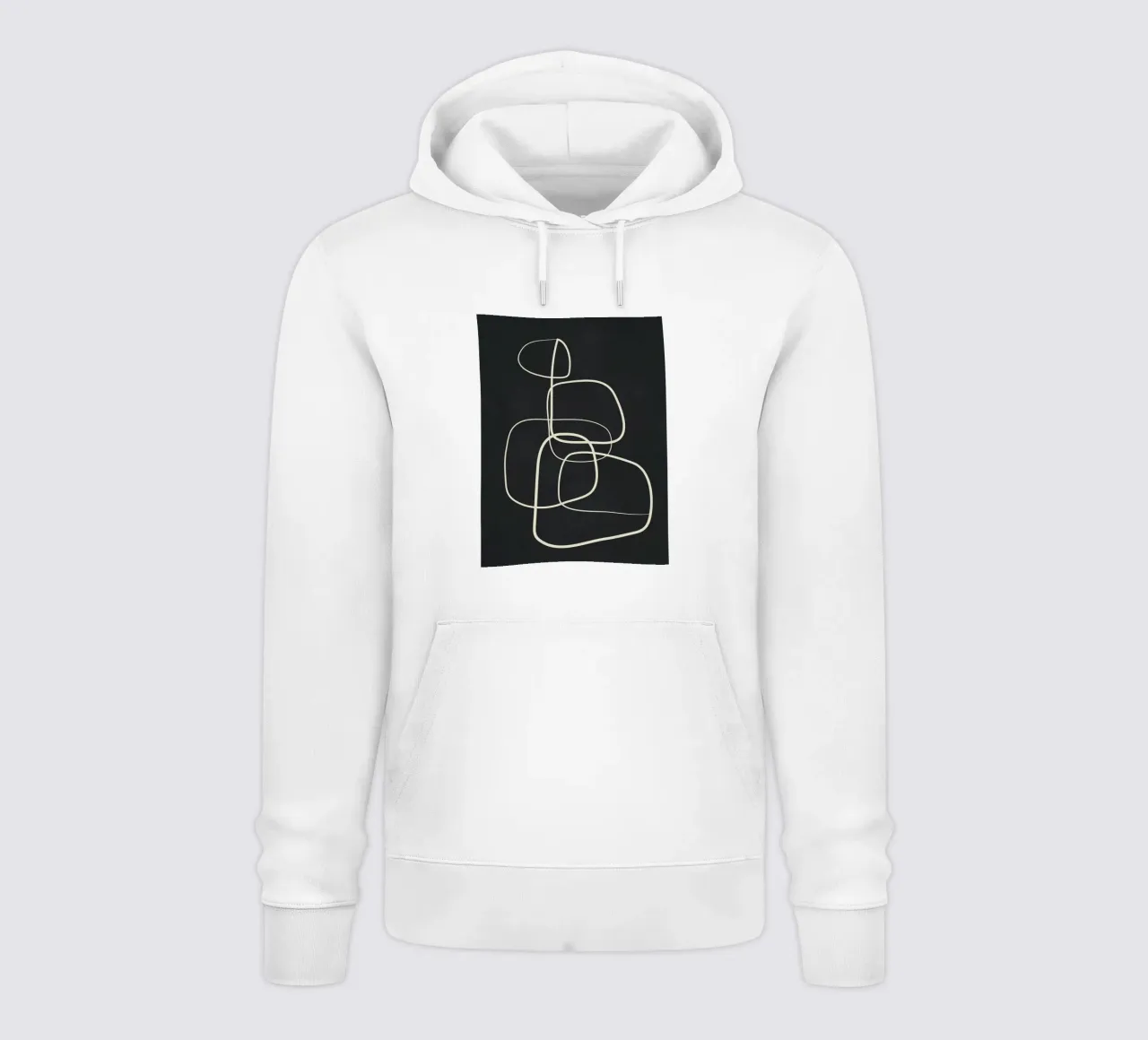 Abstract Lines 02 hoodie by Flow Line