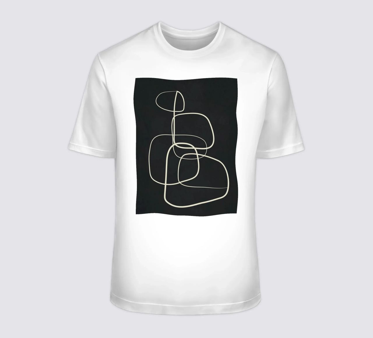 Abstract Lines 02 t-shirt da Flow Line