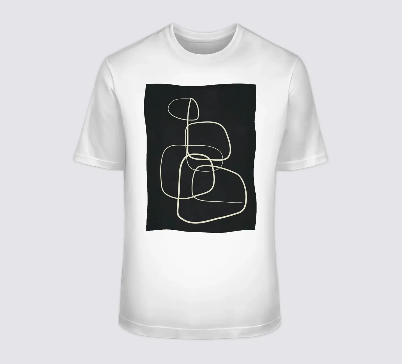 Abstract Lines 02 t-shirt da Flow Line