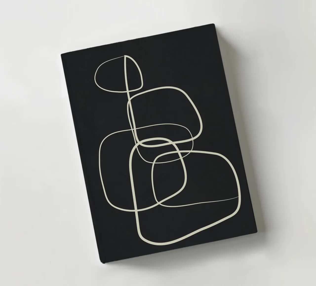 Abstract Lines 02 Notizbuch von Flow Line