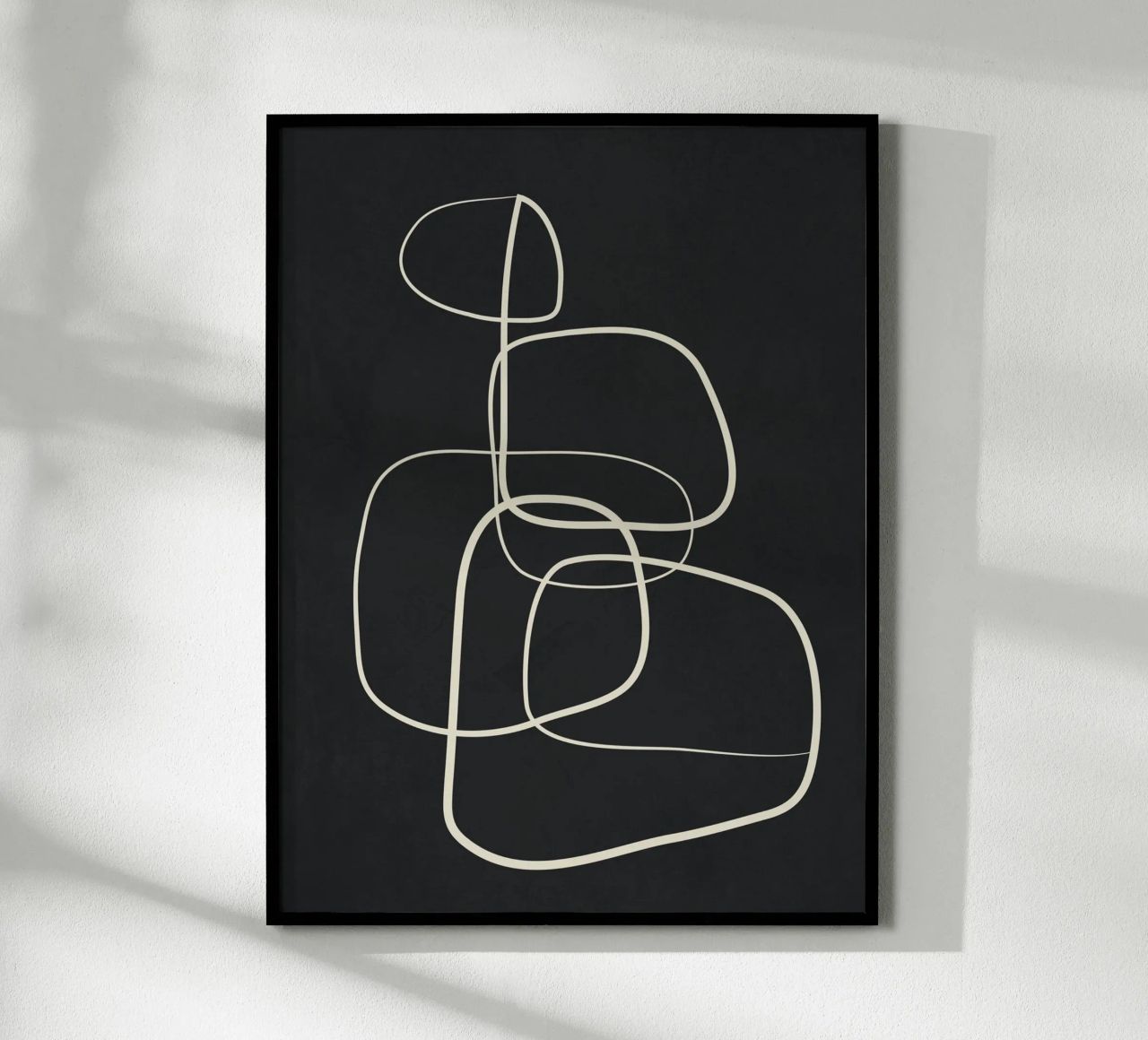 Abstract Lines 02 carta hahnemühle da Flow Line