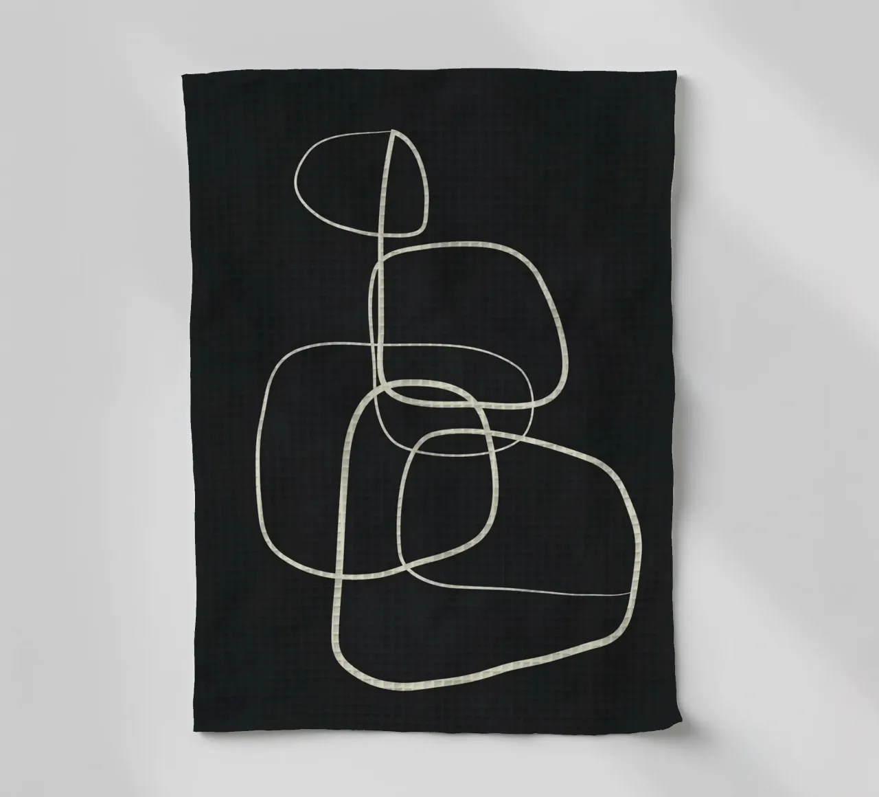 Abstract Lines 02 canovaccio da cucina da Flow Line