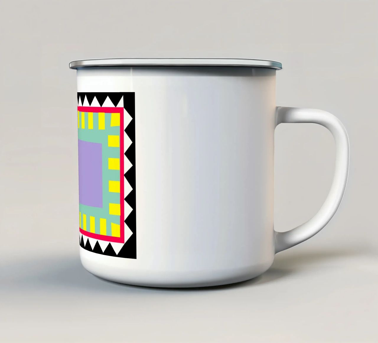 Ethno tazza in smalto da Limo und Mo