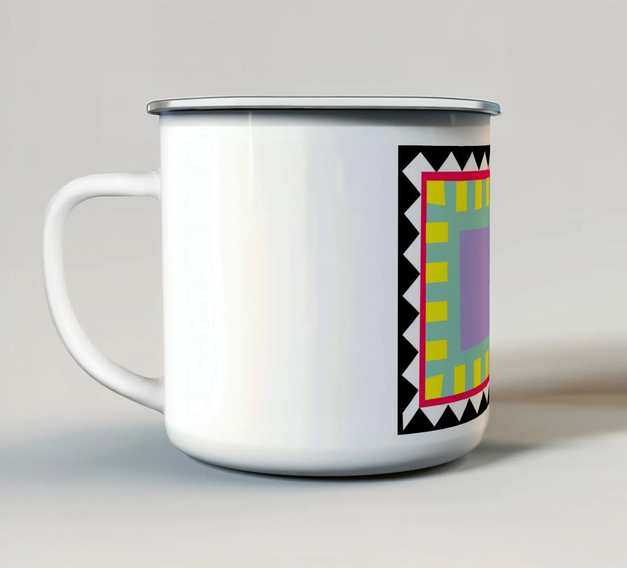 Ethno tazza in smalto da Limo und Mo