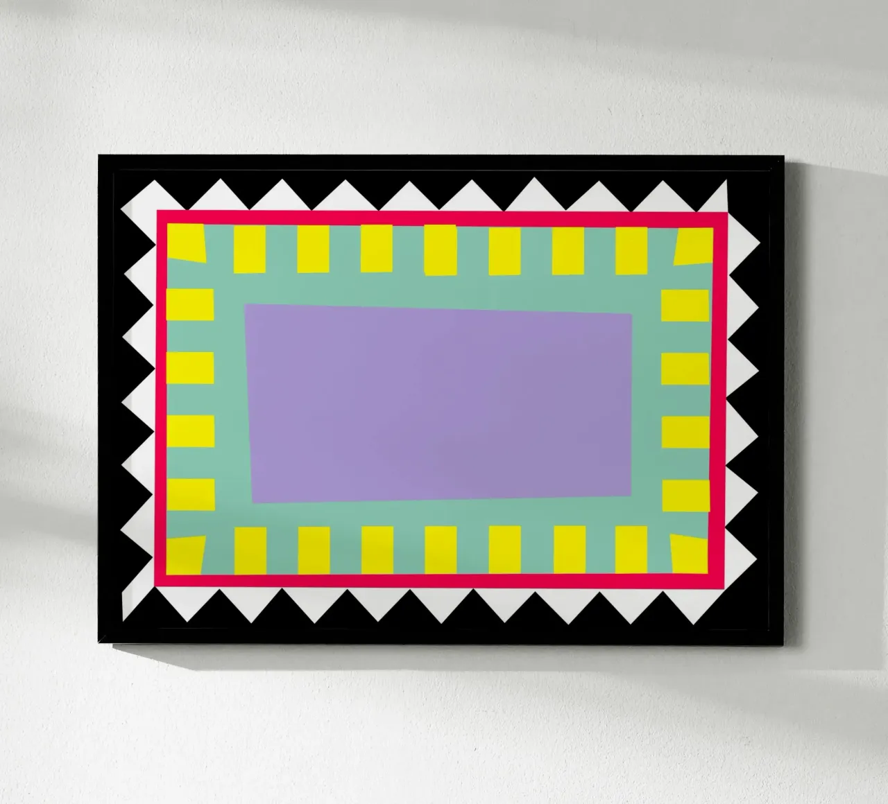 Ethno poster con telaio in legno da Limo und Mo