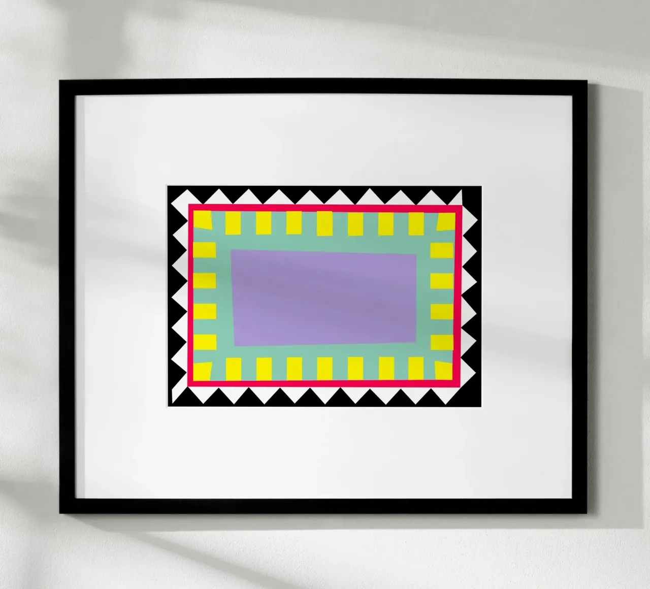 Ethno poster con telaio in legno da Limo und Mo