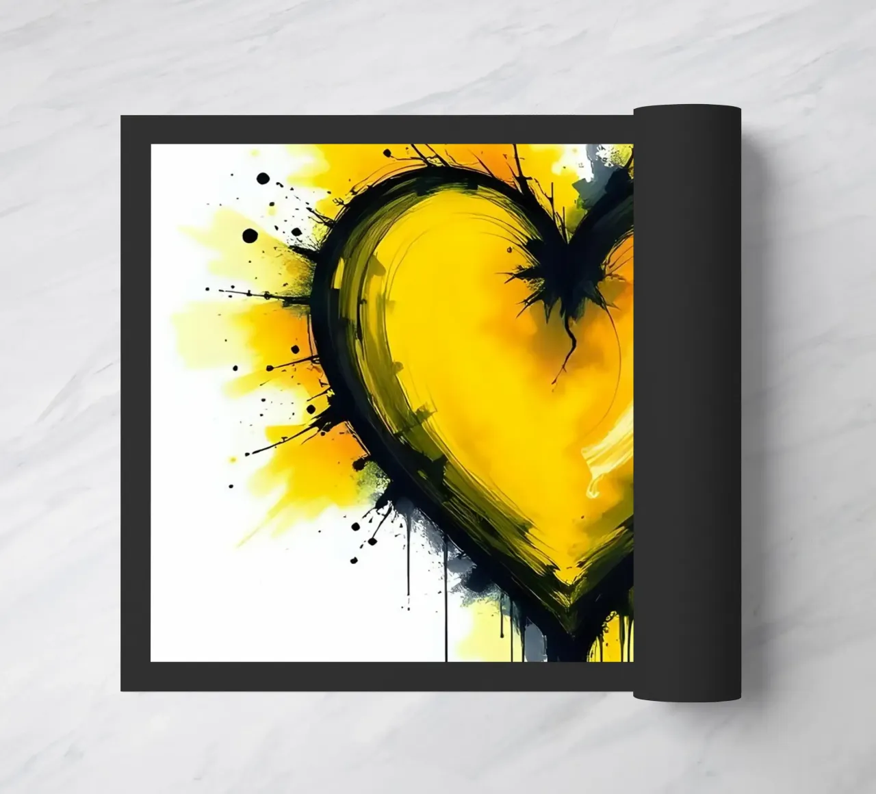 Cuore_12 zerbino da schwarz-gelb by LK