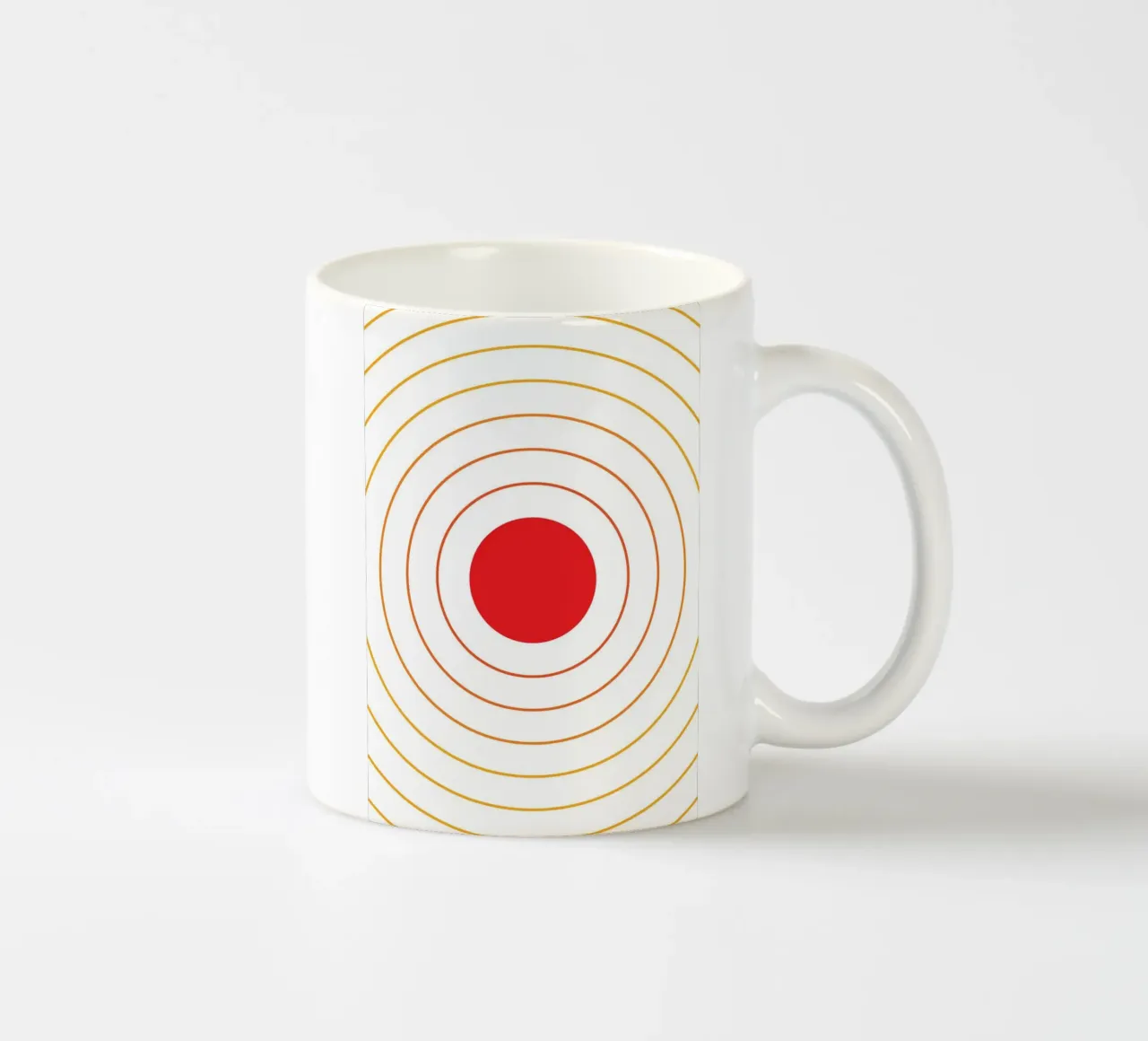 Illustration Sun Rays Boho tazza in ceramica da galihstudio