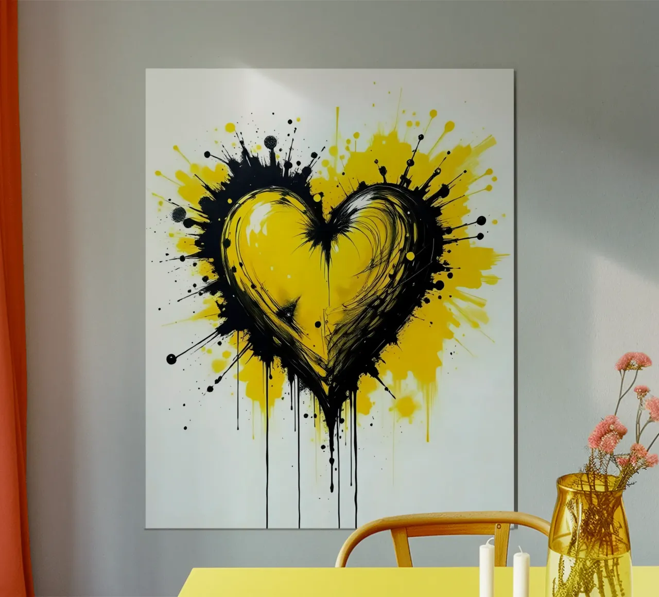 Cuore_13 poster da schwarz-gelb by LK