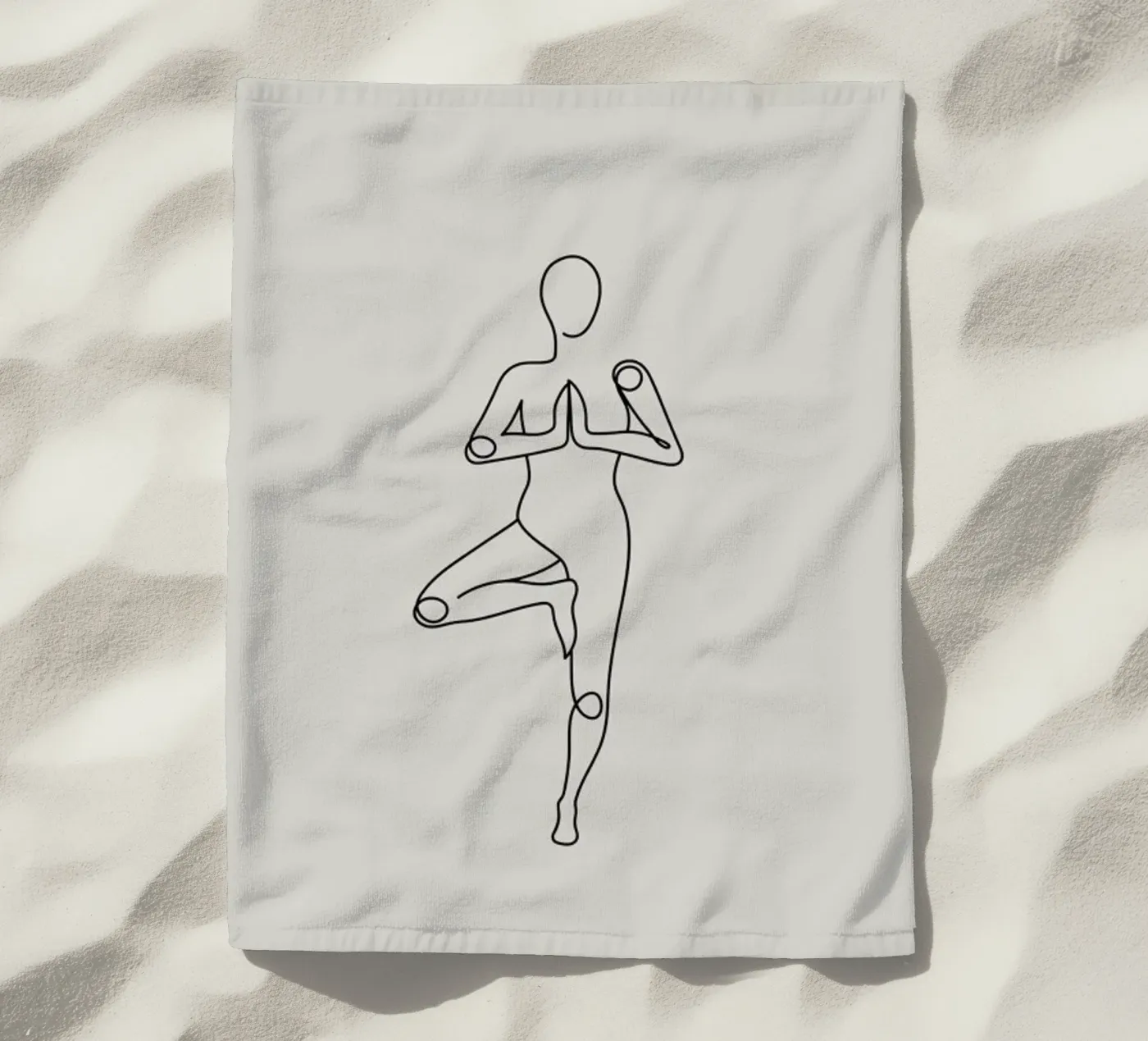 Tree Strandtuch von Klaus with K