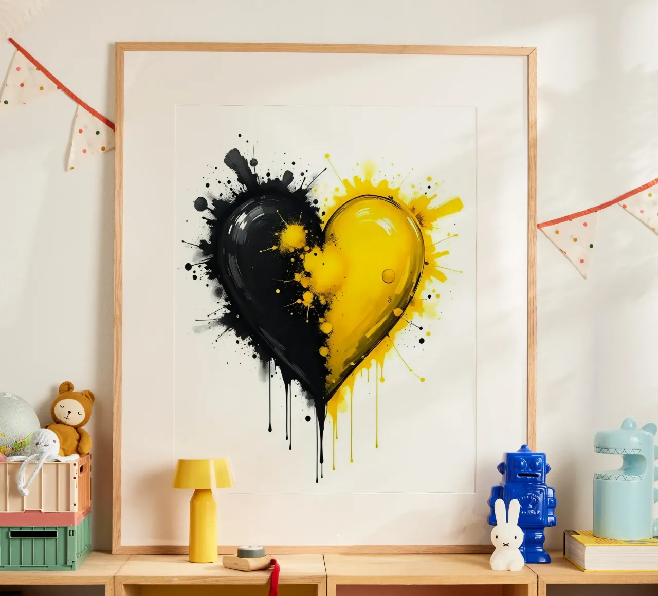 Cuore_14 poster da schwarz-gelb by LK