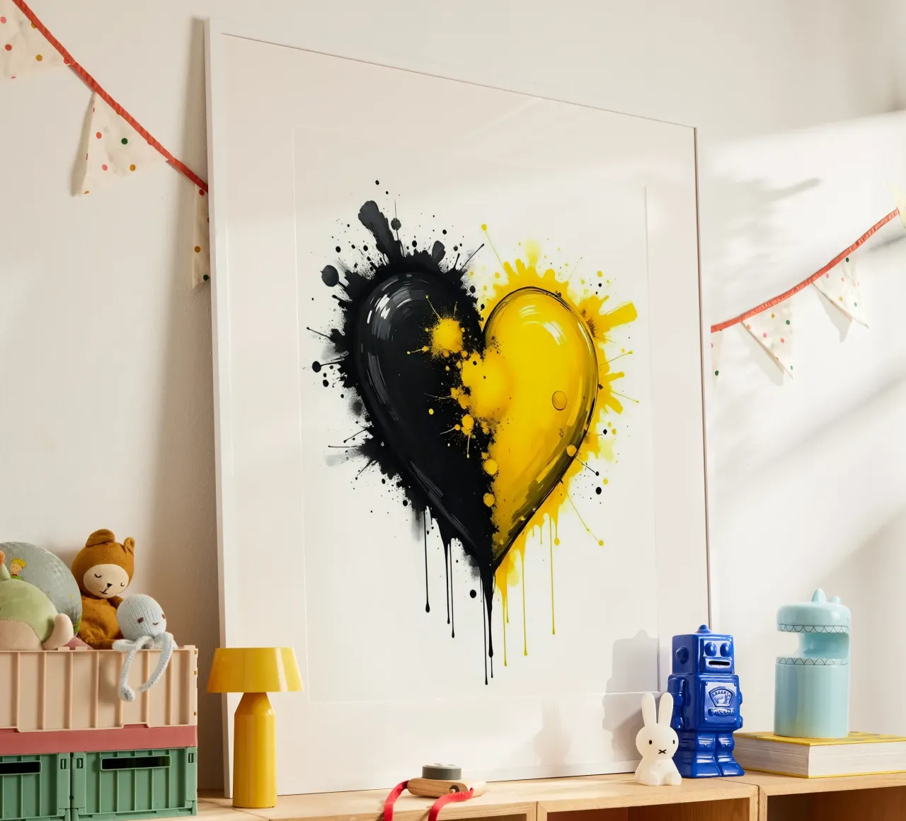 Cuore_14 poster da schwarz-gelb by LK