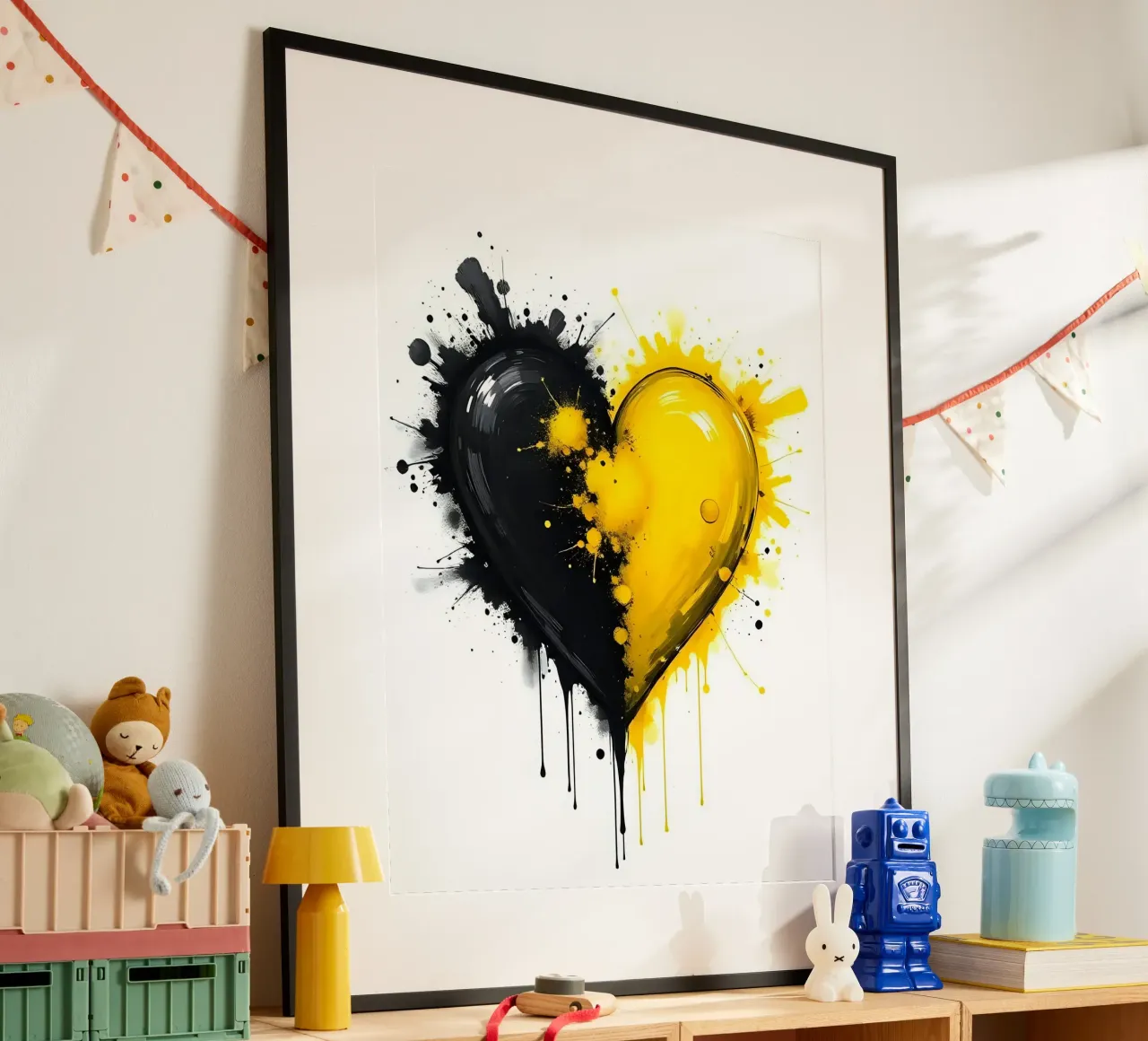 Cuore_14 poster da schwarz-gelb by LK