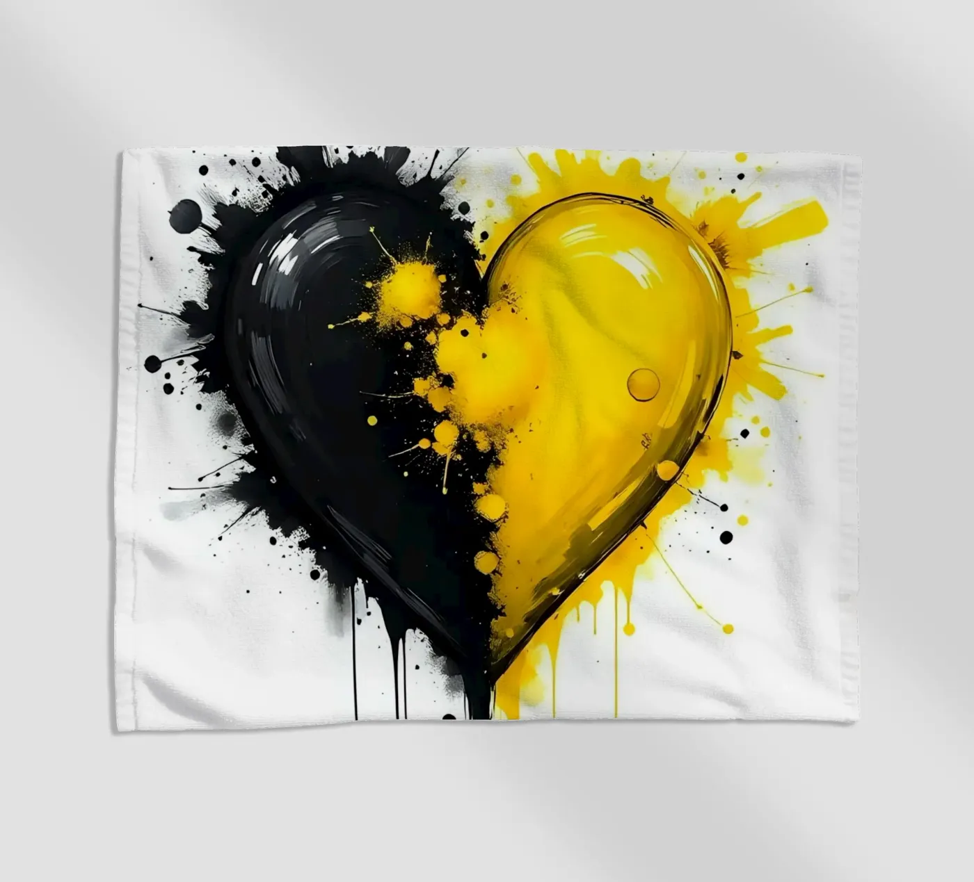 Heart_14 telo mare da schwarz-gelb by LK