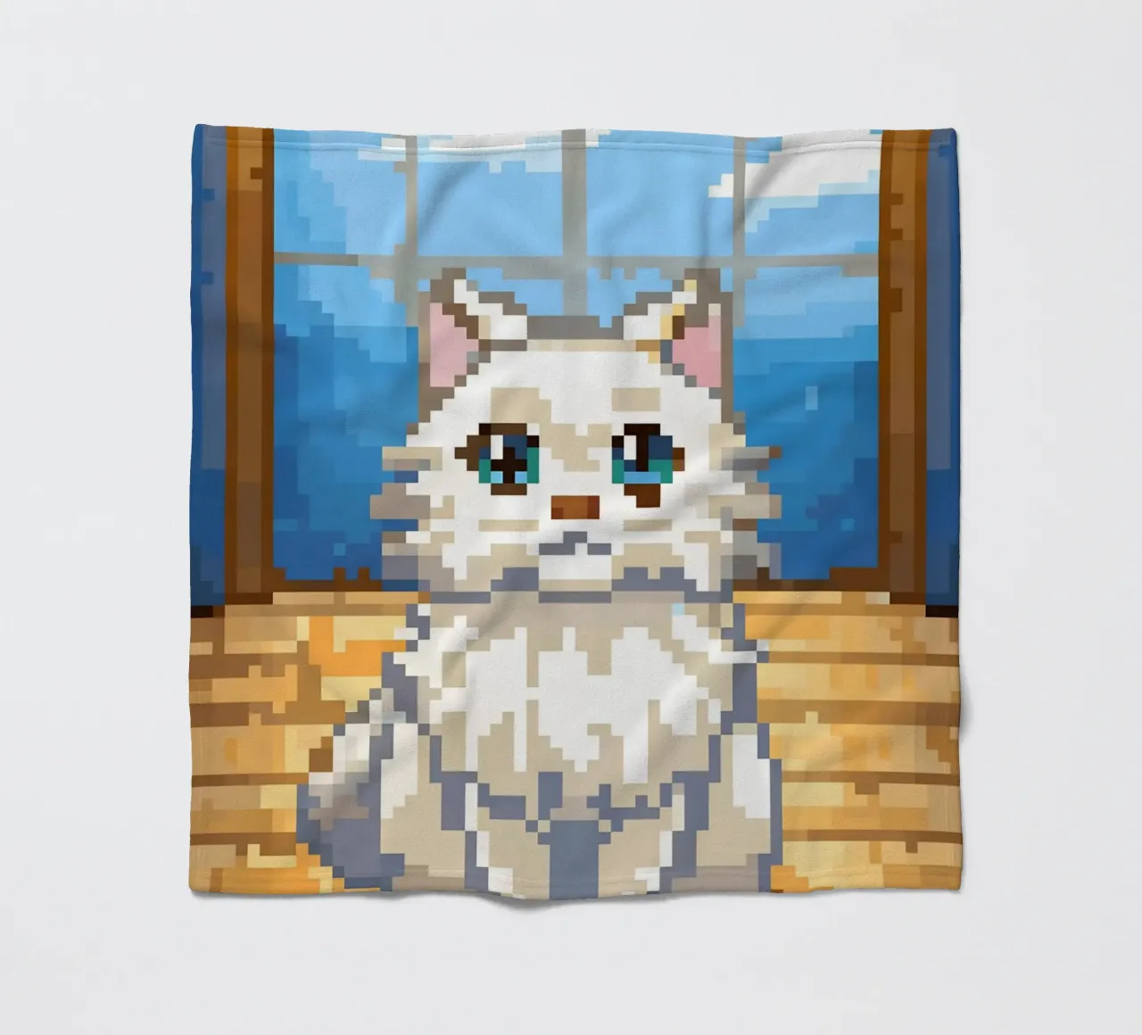 Gatto bianco da interno coperta in pile da DOG AND CAT