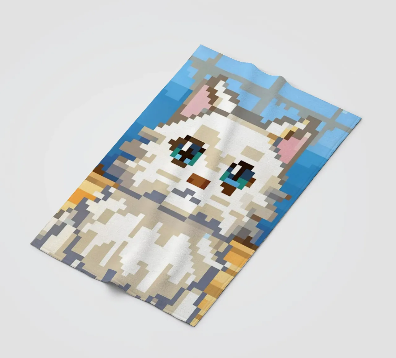Gatto bianco da interno coperta in pile da DOG AND CAT