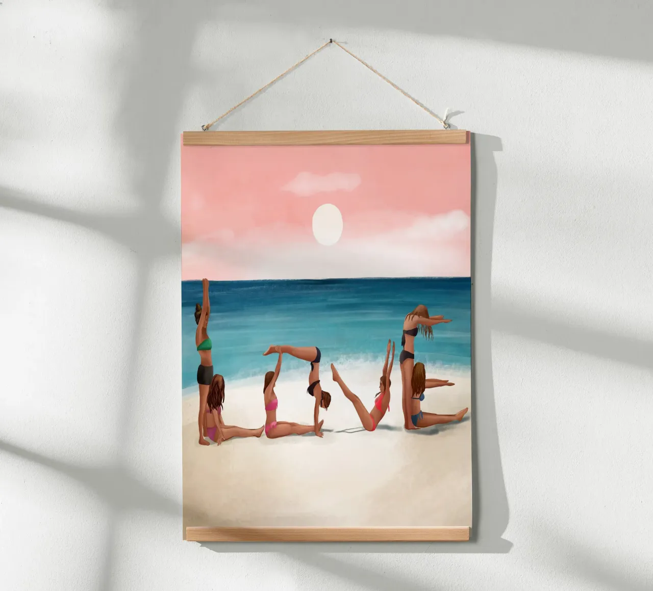 Sunset Love poster da Flow Line